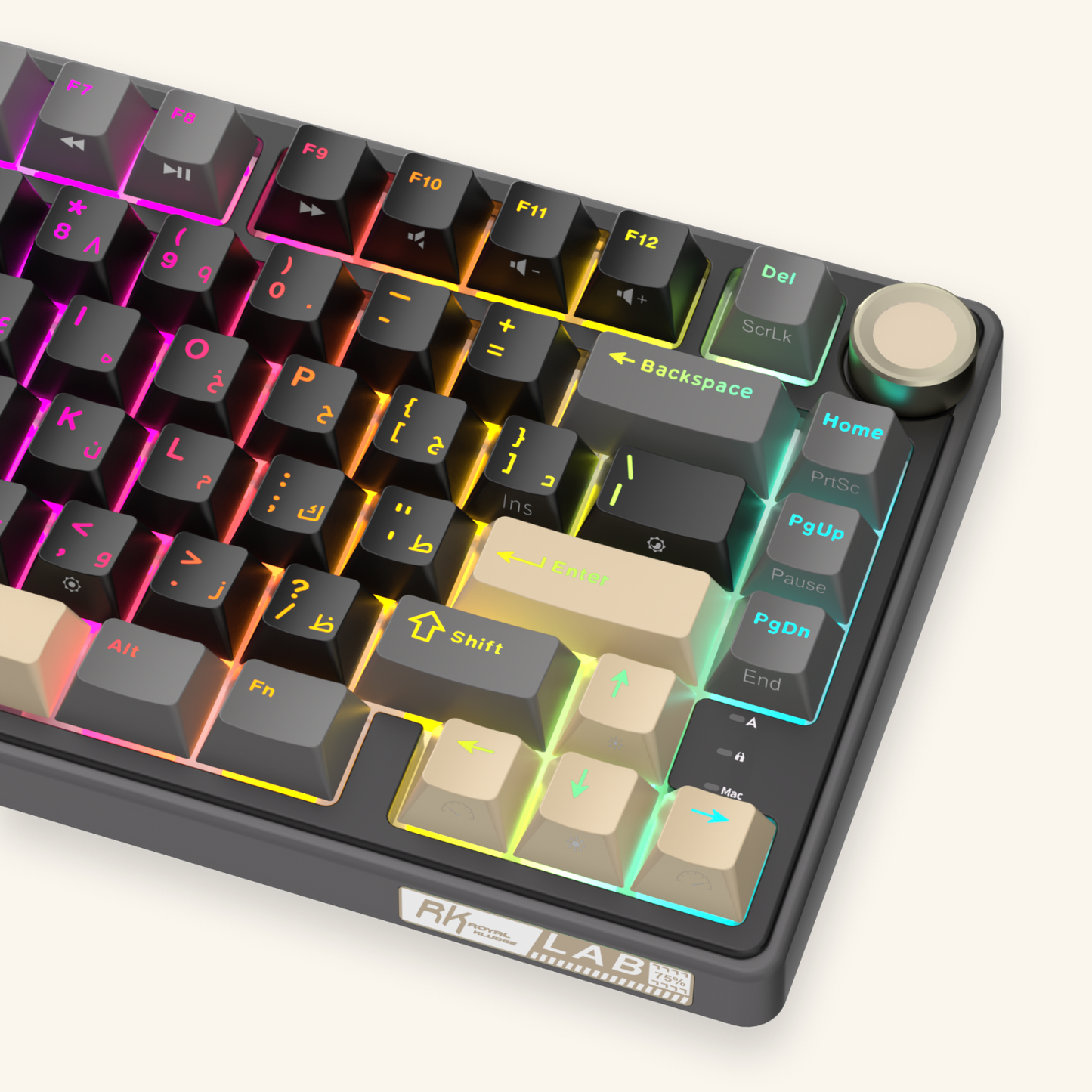 Royal Kludge R75 mechanisch toetsenbord (75%, US-ANSI)