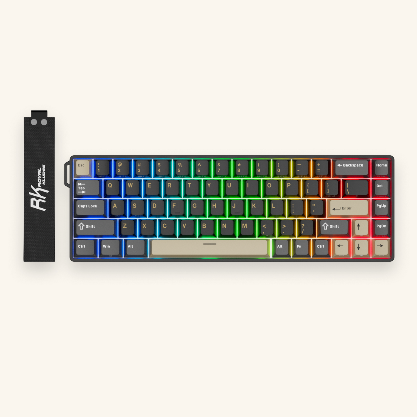 Royal Kludge RK68 HE magnetic gaming-toetsenbord (65%, Hall Effect, US-ANSI)