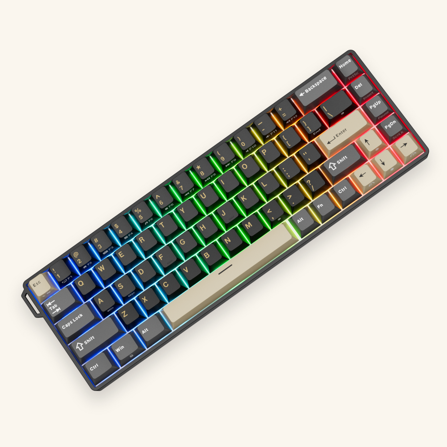 Royal Kludge RK68 HE magnetic gaming-toetsenbord (65%, Hall Effect, US-ANSI)